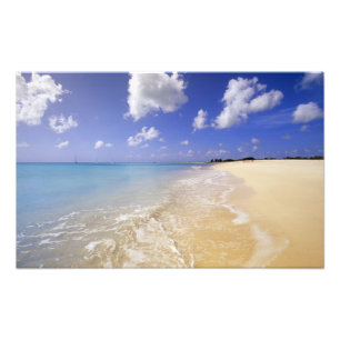 Low Bay Beach, Barbuda, Antigua Fototryck