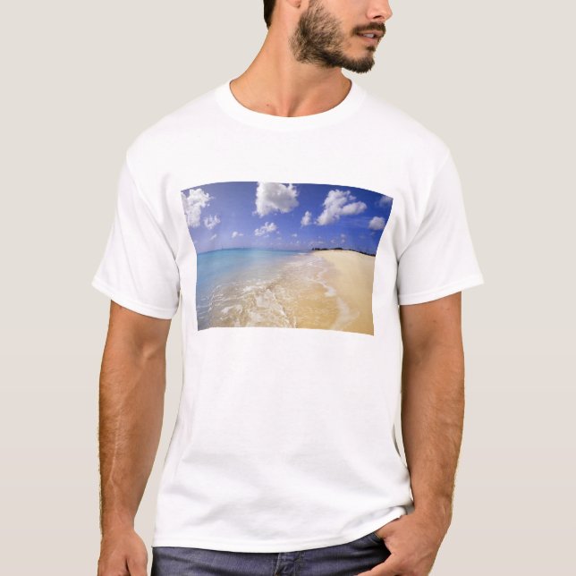Low Bay Beach, Barbuda, Antigua T-shirt (Framsida)