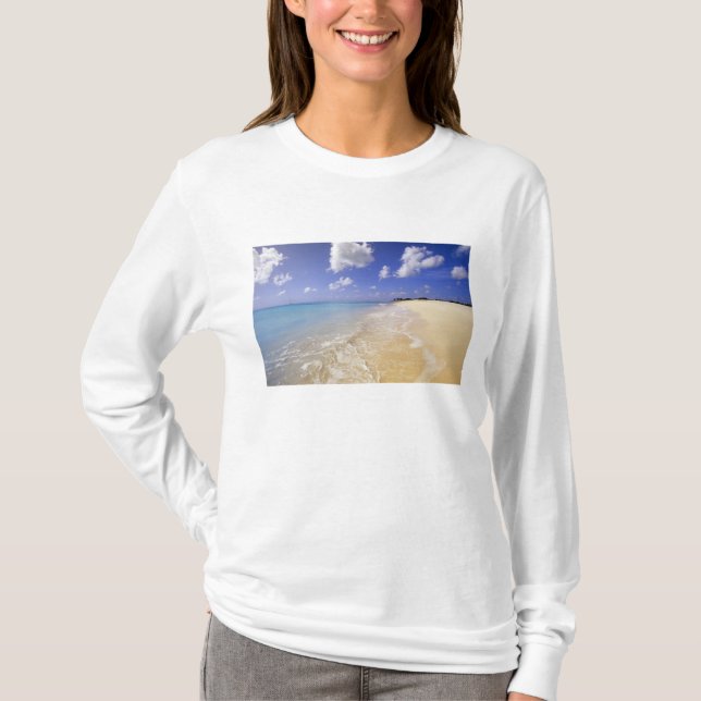 Low Bay Beach, Barbuda, Antigua Tee (Framsida)