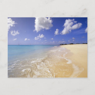 Low Bay-stranden, Barbuda, Antigua Vykort