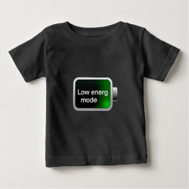 Low Energy Mode Battery Icon Digital Graphic T Shirt