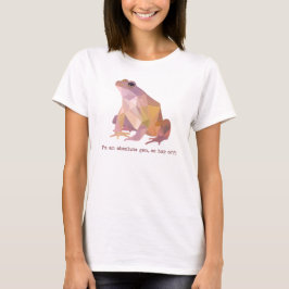 Low Poly Groda “Jag är en absolut pärla” Dam T Shirt