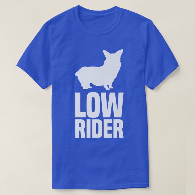 Low Rider Corgi Welsh Corgi Pembroke802 T Shirt (Design framsida)