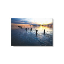 Low Tide Sunset - Mississippi Bukt Kusten