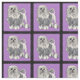 Lowchen 2 flytta sig mycket långsamt A Tyg