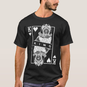 Lowchen Kung i Hearts Little Lejon Hund Pop T Shirt