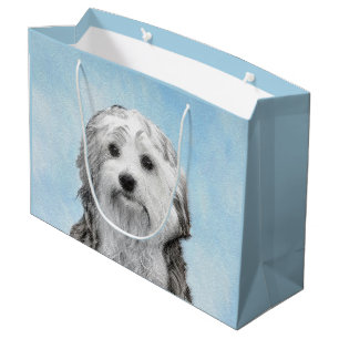 Lowchen Painting - Cute Original Hund Art