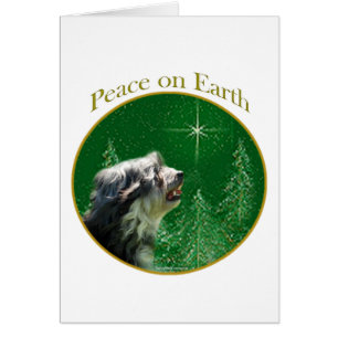 Lowchen Peace Hälsningskort