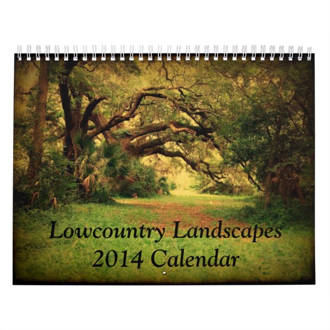 Lowcountry landskap kalender 2014 (Omslag)