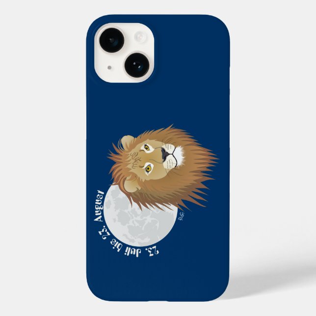 Löwe 23. Juli bis 22. August Apple iPhone Hüllen (Baksida)