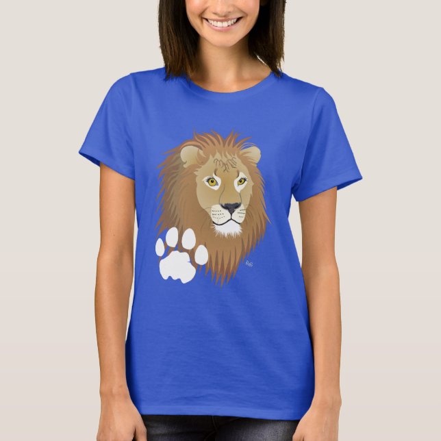 Löwe 23. Juli bis 22. August T-shirt (Framsida)