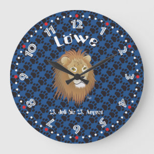 Löwe 23. Juli bis 22. August Uhr Stor Klocka