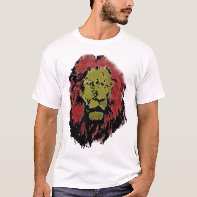 Löwe Kopf lion head Tröja (Framsida)