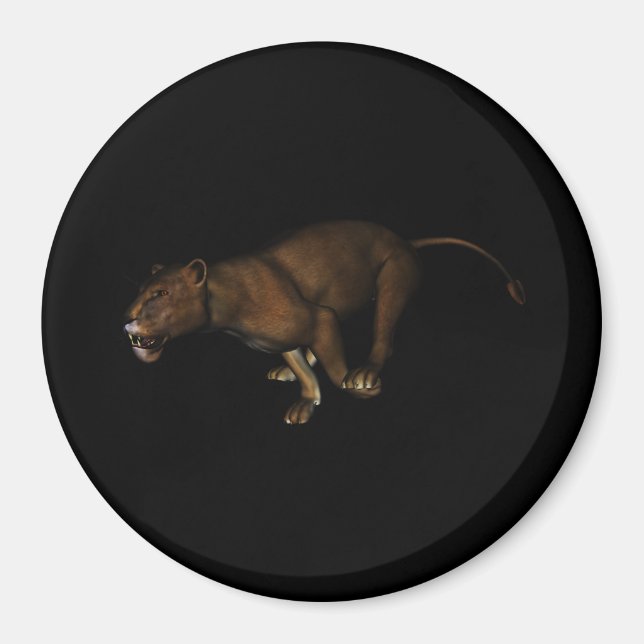 Löwe Magnet (Framsidan)