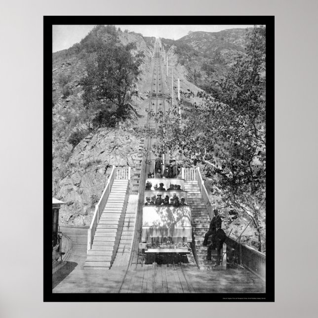 Lowe Railway Los Angeles 1899 Poster (Framsidan)