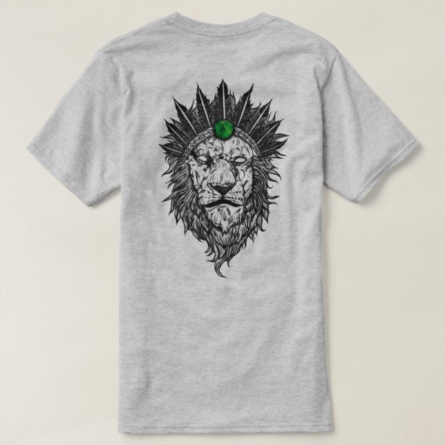 Löwe  T-Shirt (Design baksida)