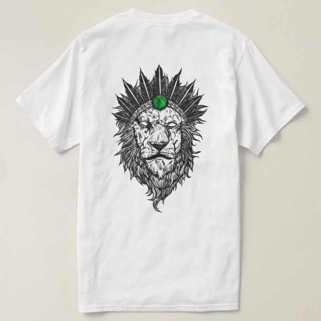 Löwe  T-Shirt (Design baksida)