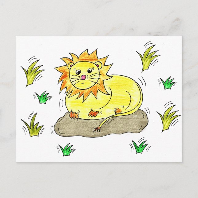 Löwe Vykort (Framsida)