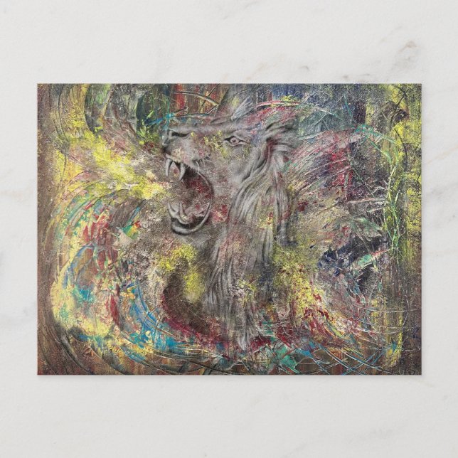 Löwe Vykort (Framsida)