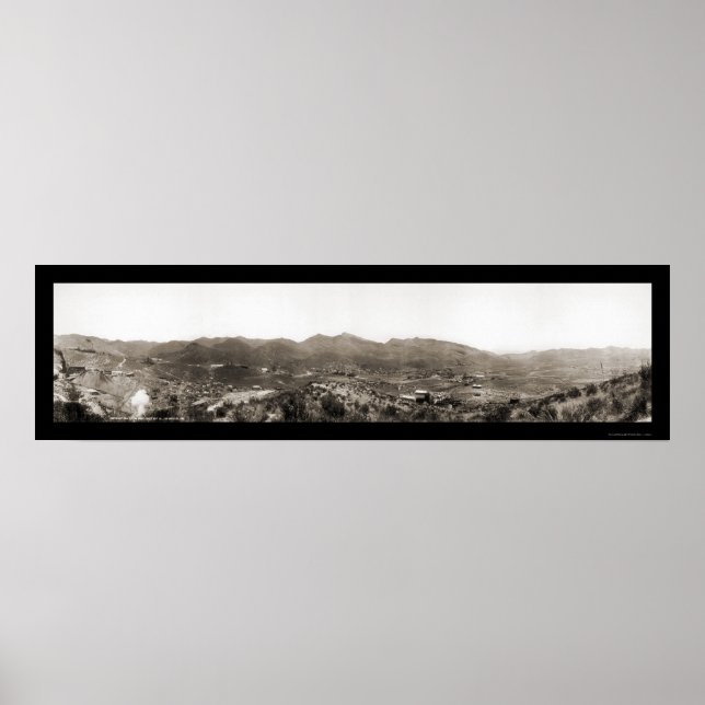 Lowell AZ Photo 1909 Poster (Framsidan)