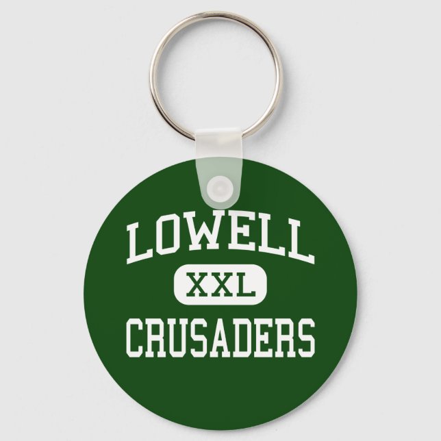 Lowell - Crusaders - Catholic - Lowell Nyckelring (Framsida)