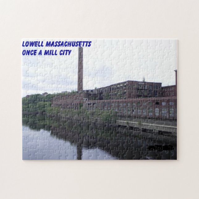 LOWELL GÅNG A MILL CITY PUZZZLE PUSSEL (Horisontell)