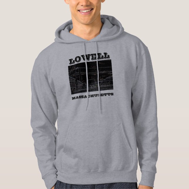 LOWELL HOODEN SWEATSHIRT (Framsida)