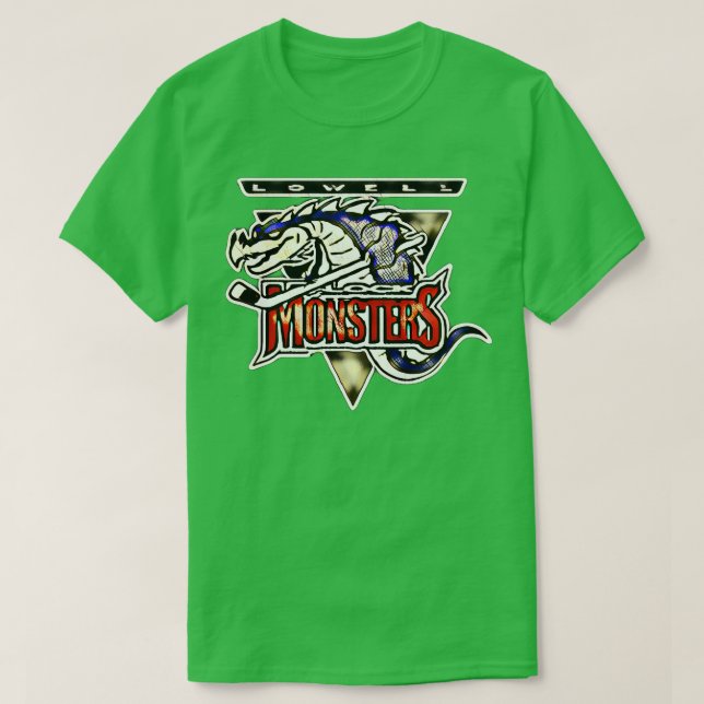 Lowell Lock Monsters Hockey T Shirt (Design framsida)