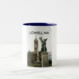 Lowell MA Stadshus Kaffe Mugg