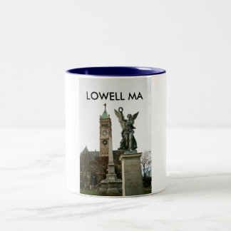 Lowell MA Stadshus Kaffe Mugg