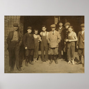 Lowell, Mass. Barnlaboratorier, 1911 Poster