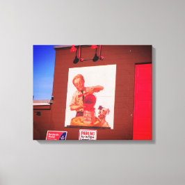 LOWELL MASSACHUSETTS FÄRGMÅLNING REKLAM INKLUDADE  CANVASTRYCK