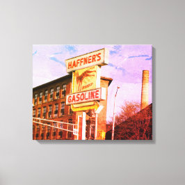 LOWELL MASSACHUSETTS HAFFNERS INKAPSLAD KANVASUTSK CANVASTRYCK