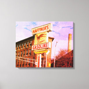 LOWELL MASSACHUSETTS HAFFNERS INKAPSLAD KANVASUTSK CANVASTRYCK