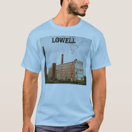 Lowell Massachusetts mal byggnad T Shirt
