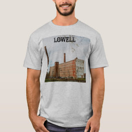 Lowell Massachusetts Mill Byggnad T Shirt