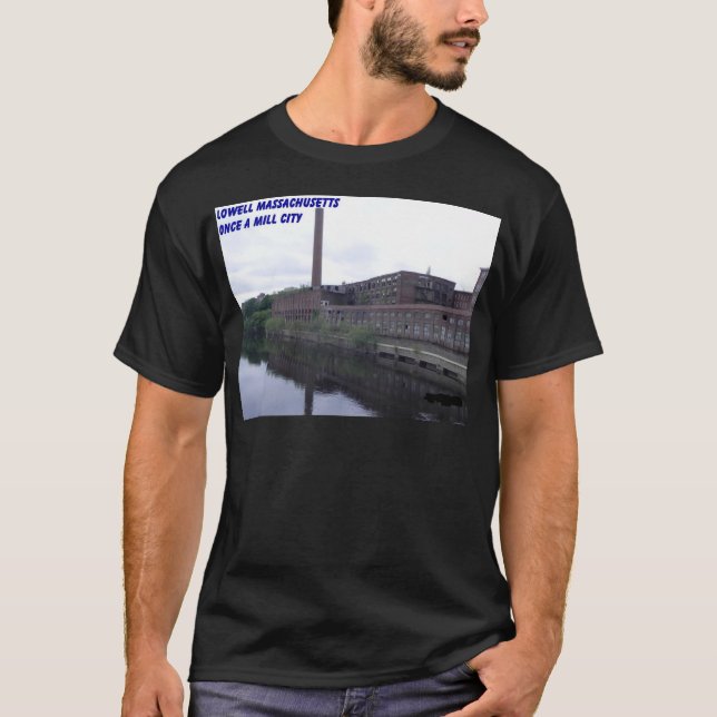 Lowell Massachusetts Mills T-shirt (Framsida)