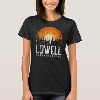 Lowell Massachusetts MORSA Vintage 70s 90-tal Retr T Shirt