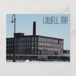 Lowell Massachusetts Postcard Vykort
