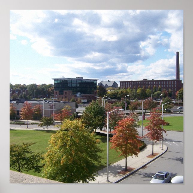 Lowell Massachusetts Poster (Framsidan)