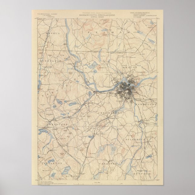 Lowell, Massachusetts Poster (Framsidan)