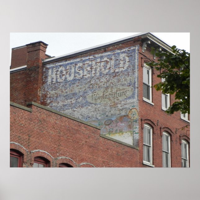 Lowell Massachusetts Takserie Poster (Framsidan)