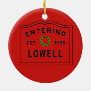Lowell, MORSA Helgdag Wandeckemic Ornamic Julgransprydnad Keramik