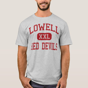 Lowell - röd djävular - högstadium - Lowell Tee