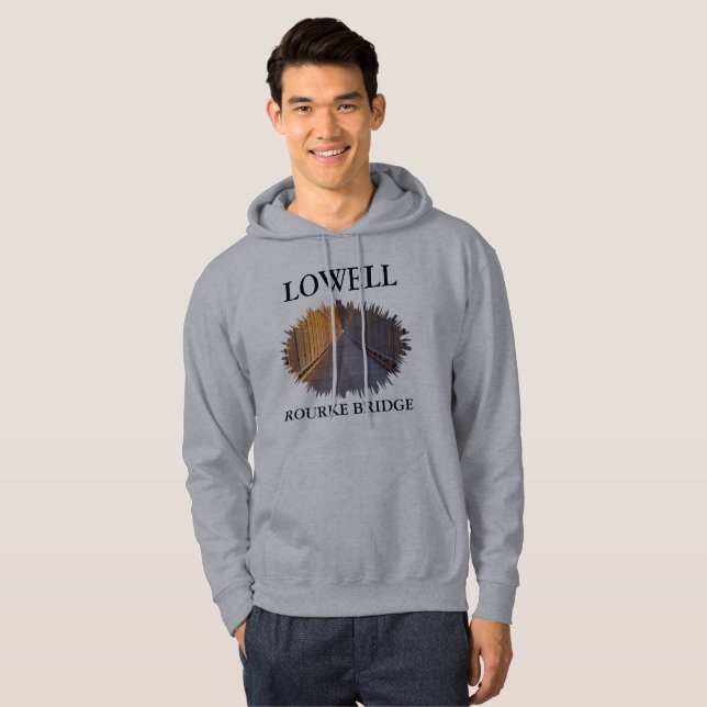 LOWELL ROURKE BRIDGE SHIRT SWEATSHIRT (Hel framsida)