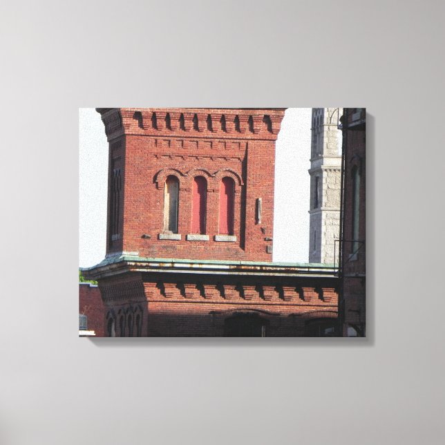 LOWELL TAK TOPPAR HAR BLIVIT EMOT CANVASTRYCK (Framsida)