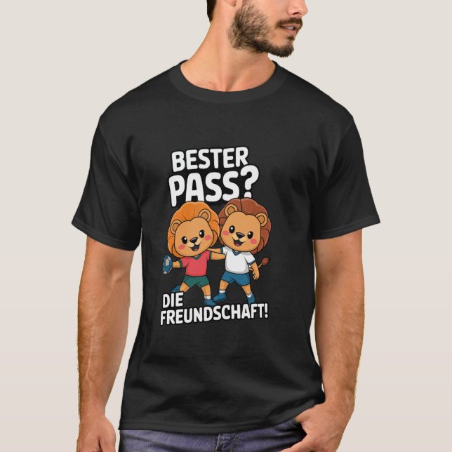 Löwen Freunde Handboll - Löwen Handboll T Shirt (Framsida)