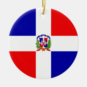 Lowen kostar! Dominikanska republiken Julgransprydnad Keramik