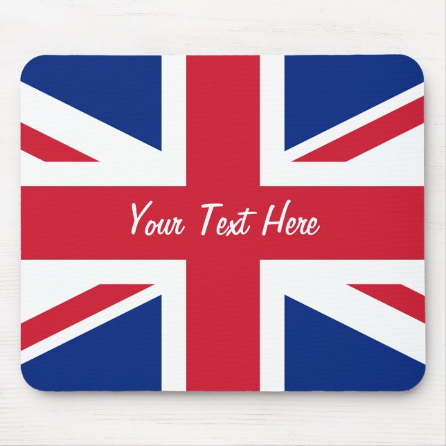 Lowen kostar facklig jackflagga av Storbritannien Musmatta (Framsidan)