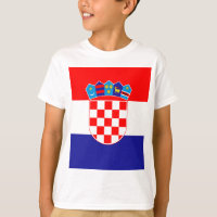 Lowen kostar! Kroatisk flagga